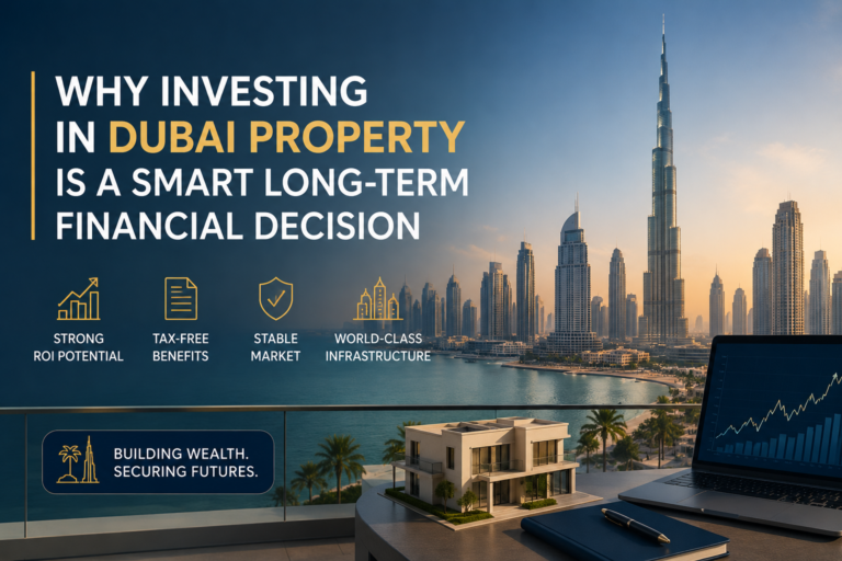 Why Investing in Dubai Property Is a Smart Long-Term Financial Decision