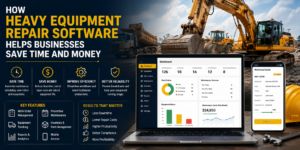 How Heavy Equipment Repair Software Helps Businesses Save Time and Money