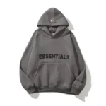 Grey Essentials Hoodie: Modern Fashion Meets Cozy Perfection
