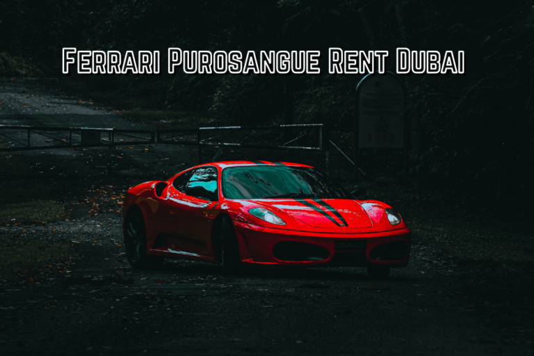 Ferrari Purosangue Rent Dubai