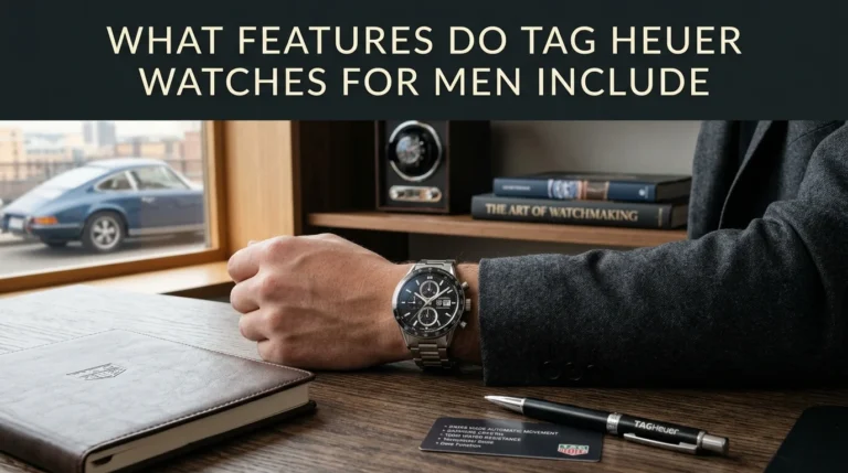 What Features Do TAG Heuer Watches for Men Include
