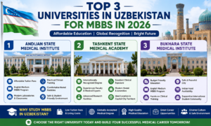 Top 3 Universities in Uzbekistan for MBBS in 2026