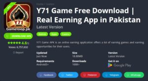 Y71 Game Free Download