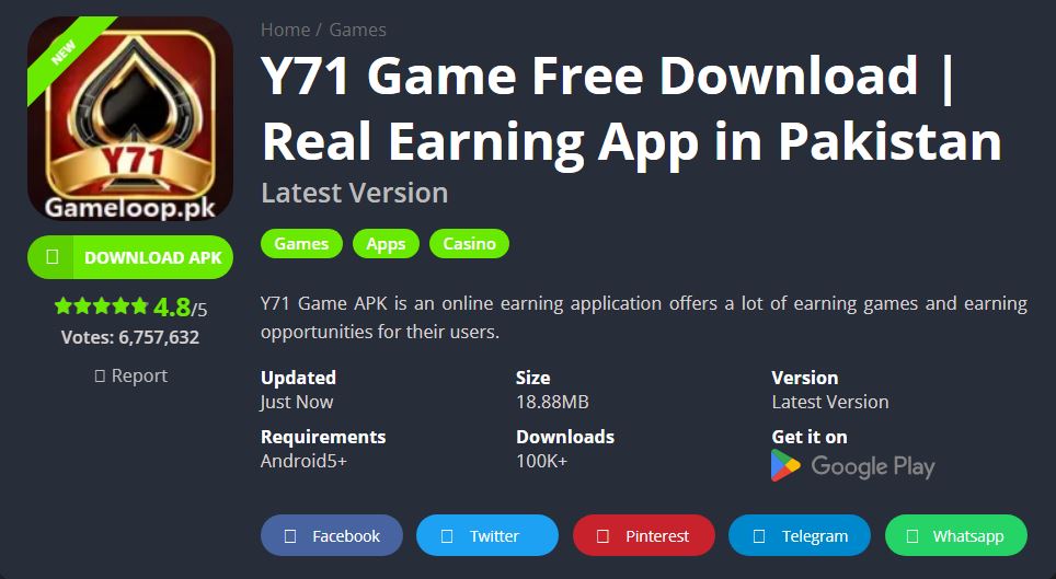 Y71 Game Free Download