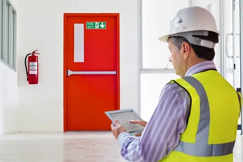 Fire door inspection