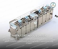 pasta drying system inside manufacturing unit