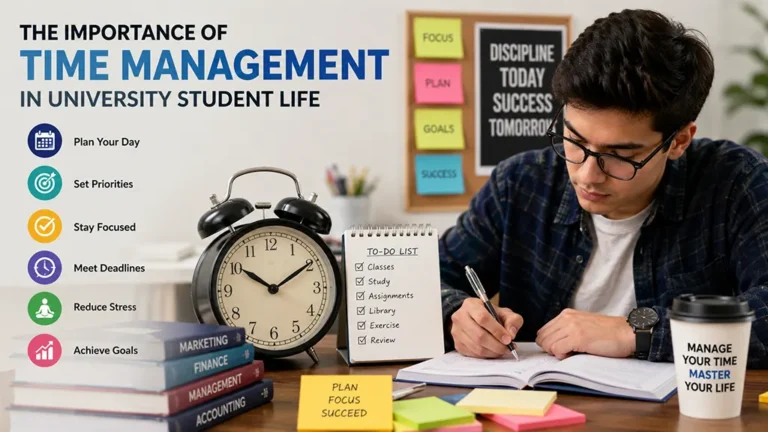 time management in university student life