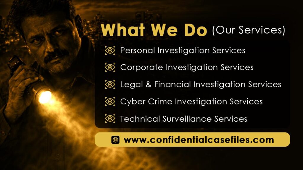 Detective Agency in Navi Mumbai | Confidential Case Files