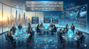 Image of Top Benefits of Hiring an AI Automation Agency in USA in 2026