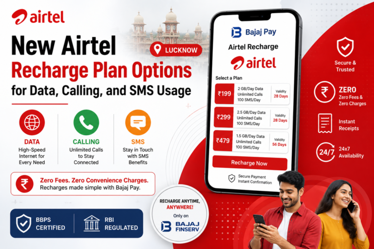 New Airtel Recharge Plan Options for Data, Calling, and SMS Usage
