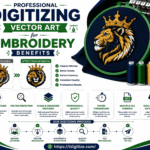 Professional Digitizing Vector Art For Embroidery Benefits