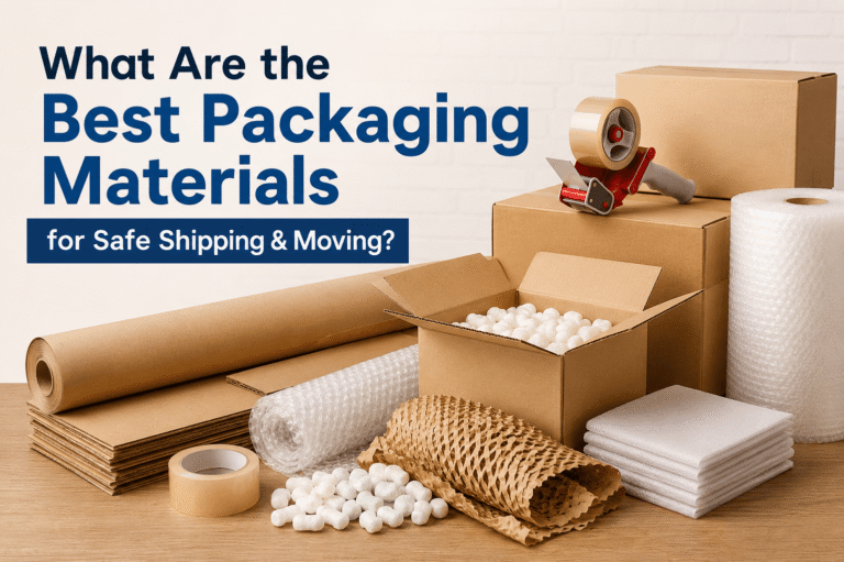 What Are the Best Packaging Materials for Safe Shipping & Moving
