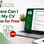 Where Can I Get My CV Done for Free