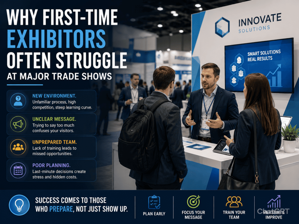 Why First-Time Exhibitors Often Struggle at Major Trade Shows (1)