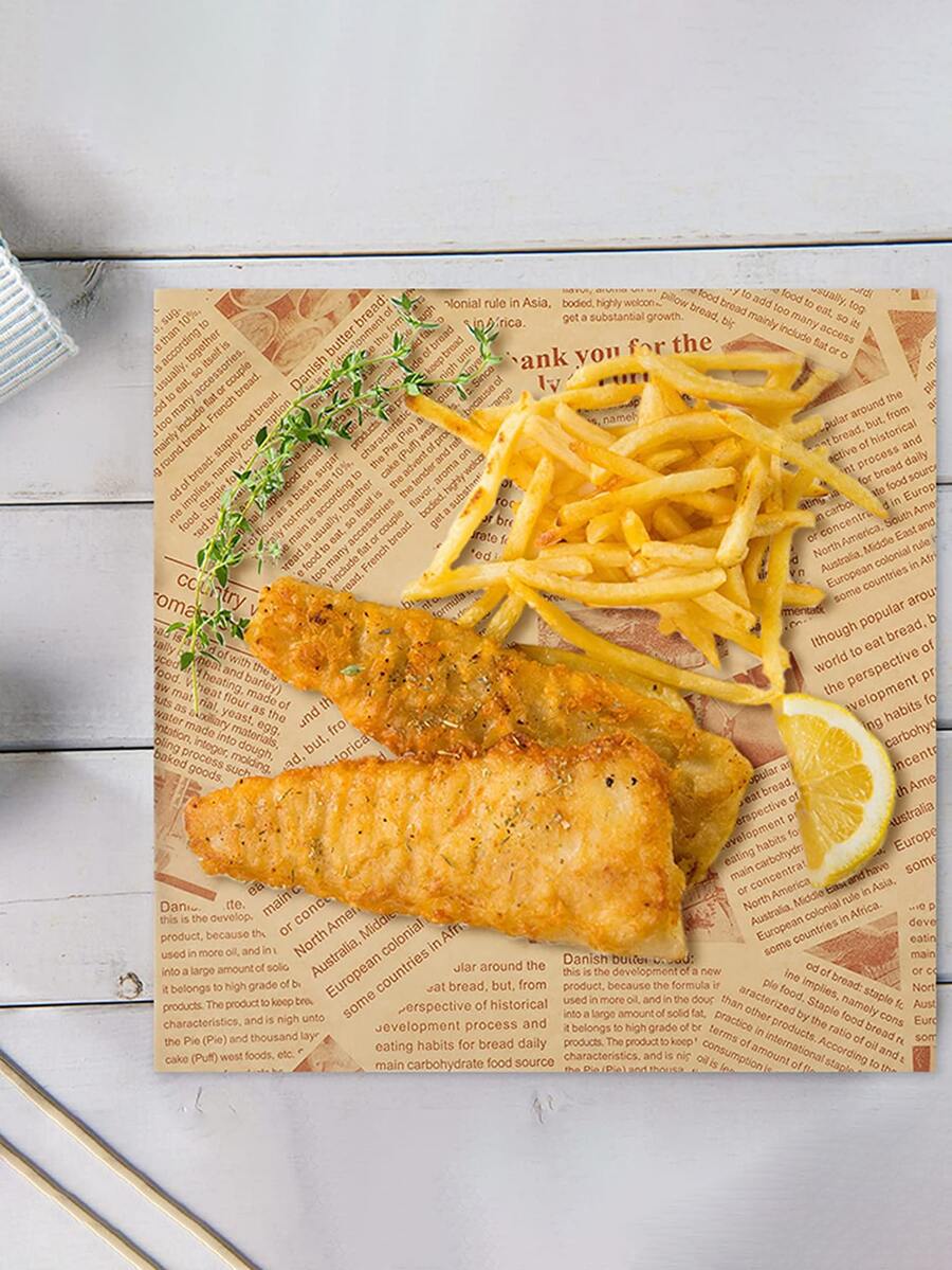 Custom Fry Paper