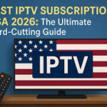 IPTV Australia 2026 streaming service on Smart TV showing live channels, movies, sports, and affordable cord-cutting entertainment options.