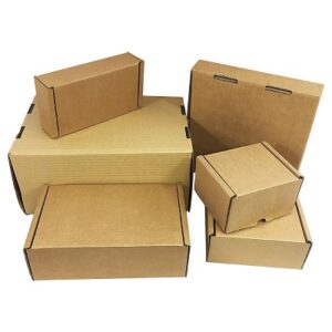cardboard postal boxes