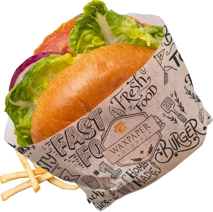 Burger Wrapping Paper