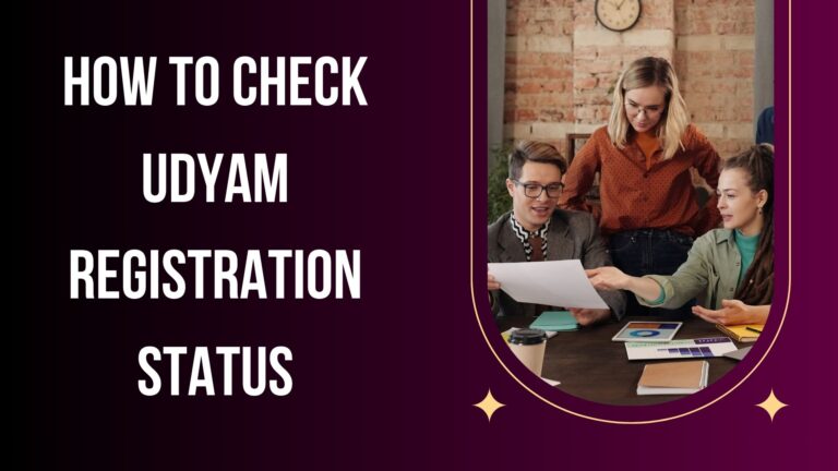 How to Check Udyam Registration Status