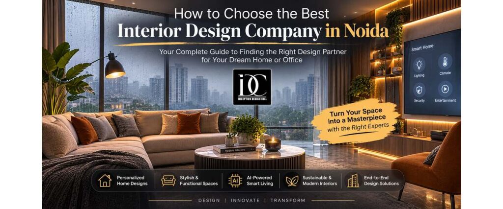 How to Choose the Best Interior Design Company in Noida