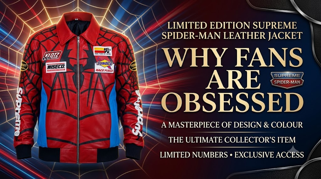 Limited Edition Supreme Spider Man Leather Jacket Why Fans Are Obsessed