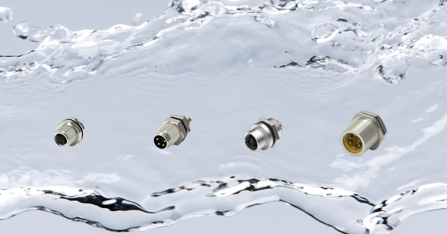 Round Compact 2-8 Core Watertight Connectors
