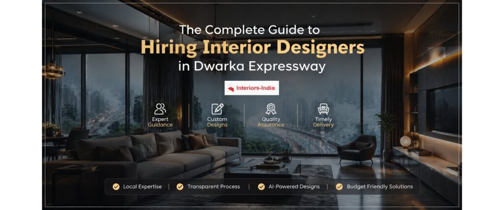 The Complete Guide to Hiring Interior Designers in Dwarka Expressway