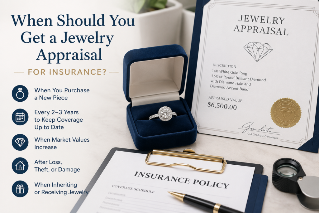 When Should You Get a Jewelry Appraisal for Insurance