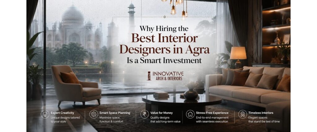Why Hiring the Best Interior Designers in Agra Is a Smart Investment
