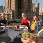 business lunch Sydney rooftop