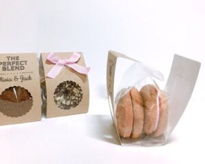Custom clear cookie bags