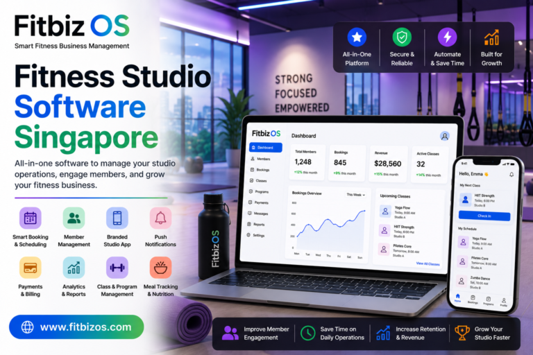 fitness studio software Singapore
