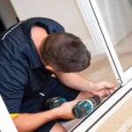 Aluminium door repairs