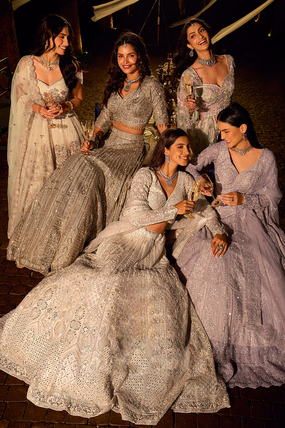 lehengas multi