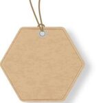 realistic-hexagonal-cardboard-tag-hanging-from-a-knotted-string-isolated-on-a-white-background-creating-a-simple-yet-effective-visual-for-retail-product-labeling-or-gift-giving-concepts-vector