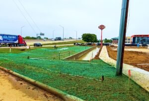Commercial hydroseeding services
