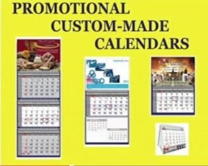 3 month Promotion Calendar, personalized wall calendars Canada