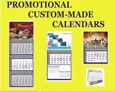 3 month Promotion Calendar, personalized wall calendars Canada
