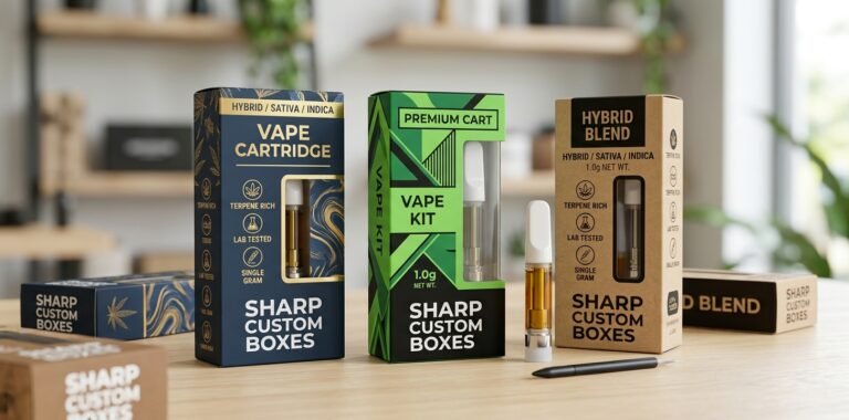 Custom Vape Cartridge Boxes