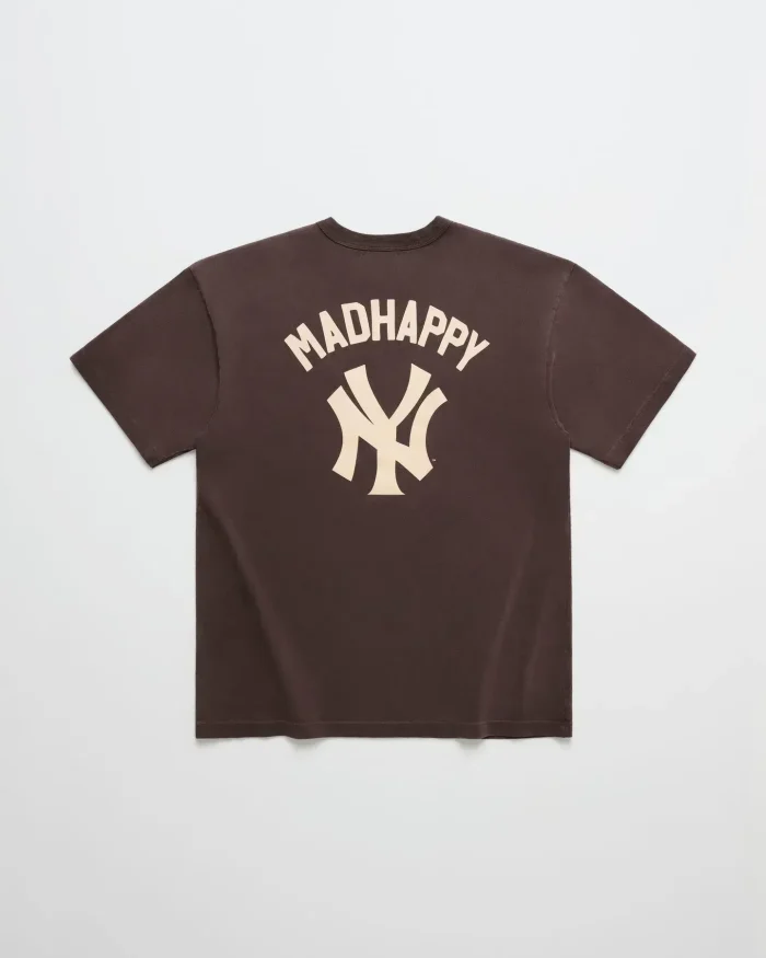 Dark-Coffee-Madhappy-Yankees-Washed-Heavyweight-Tee-700x875