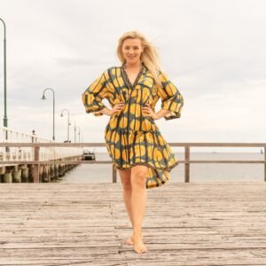 Cotton Midi Dress