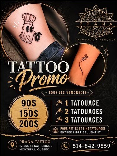 Meilleur studio de tatouage Montréal, Perceurs professionnels Montréal