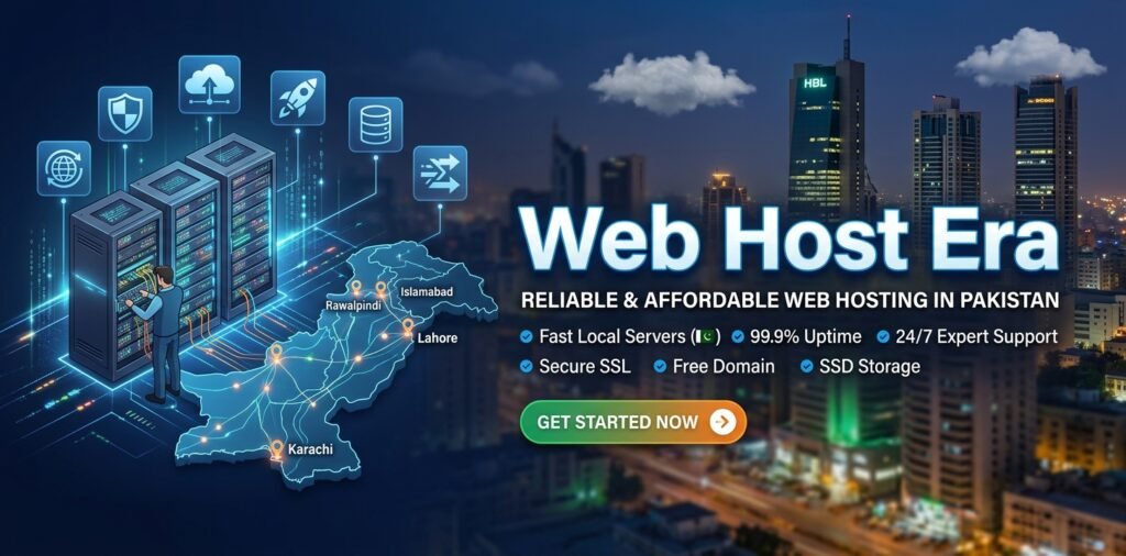 Web Hosting in Pakistan