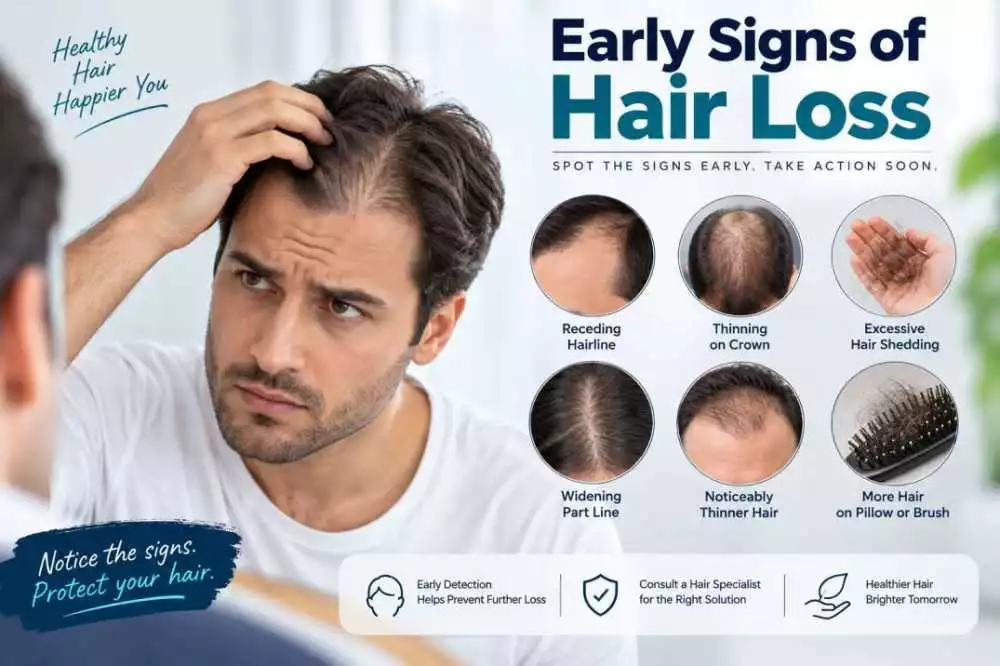 Early Signs of Hair Loss