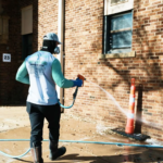 Graffiti and paint removal in Fort Worth