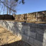 Hardscape and retaining wall contractor in East Texas