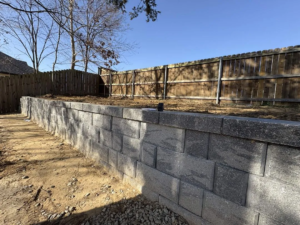 Hardscape and retaining wall contractor in East Texas