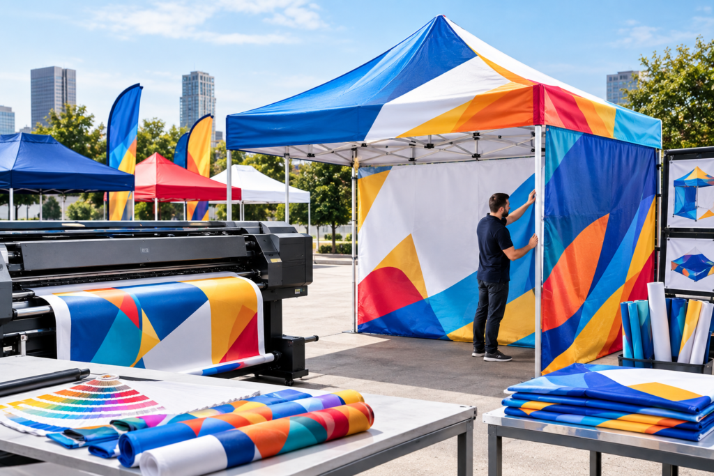 Advertising Tent Printing