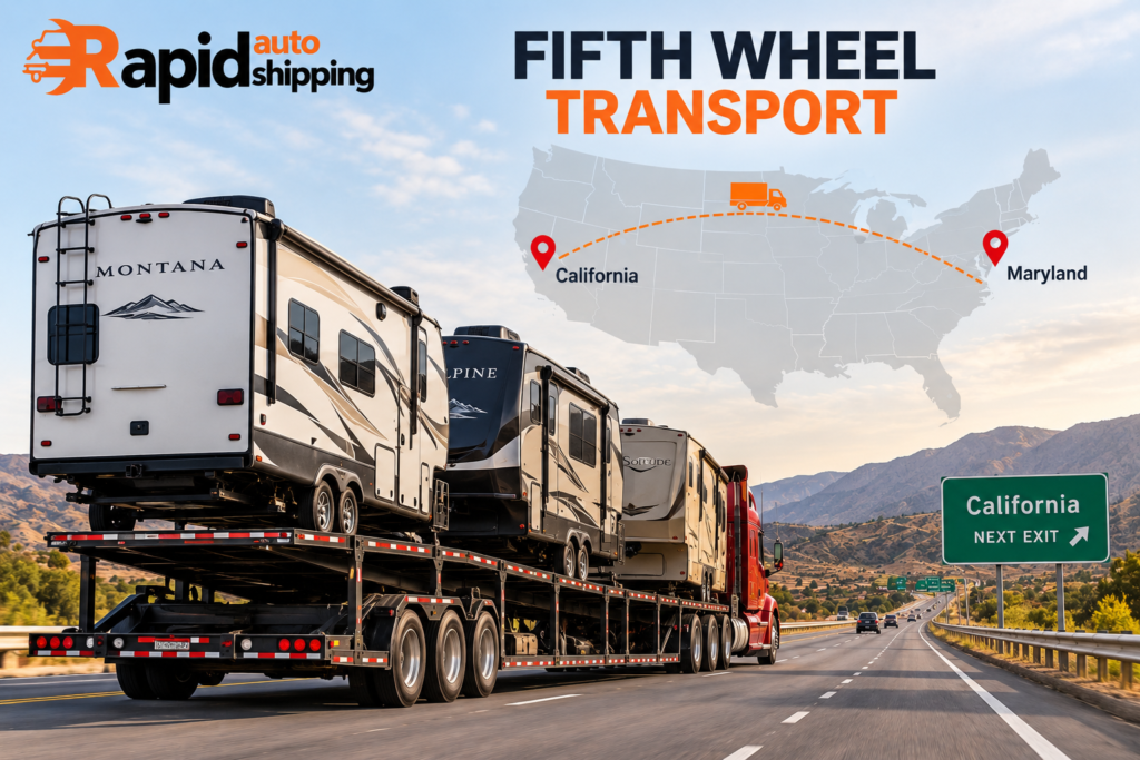 fifth wheel transport