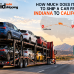 how much does it cost to ship a car from indiana to california